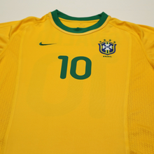 Load image into Gallery viewer, 2000/02 Rivaldo #10 Brazil Vintage Nike Home Football Shirt (M)3
