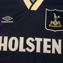 Load image into Gallery viewer, 1994/95 Klinsmann #18 Tottenham Hotspur Vintage Umbro Away Football Shirt (XXL)6
