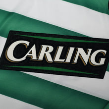 Load image into Gallery viewer, 2003/04 Larsson #7 Celtic Vintage Umbro European Home Football Shirt (M)5
