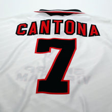 Load image into Gallery viewer, 1996/97 Cantona #7 Manchester United Vintage Umbro Away Football Shirt (XL)10

