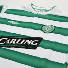 Load image into Gallery viewer, 2003/04 Larsson #7 Celtic Vintage Umbro European Home Football Shirt (M)4
