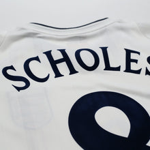Load image into Gallery viewer, 2001/03 Scholes #8 England Vintage Umbro Home Football Shirt XXL Brazil 2002 WC14
