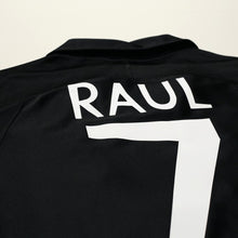 Load image into Gallery viewer, 1999/01 Raul #7 Real Madrid Vintage Retro adidas Away Football Shirt (S/M)11
