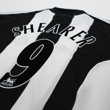 Load image into Gallery viewer, 2001/03 Shearer #9 Newcastle United Vintage adidas Home Football Shirt (XL)11

