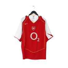 Load image into Gallery viewer, 2004/05 Henry #14 Arsenal Vintage Nike Home Football Shirt (XL)1
