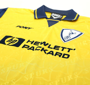 1996/97 MABBUTT #6 Tottenham Hotspur Vintage PONY Away Football Shirt (M)