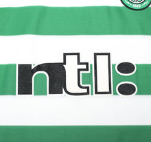 Load image into Gallery viewer, 2001/03 LARSSON #7 Celtic Umbro European Home Football Shirt (L)
