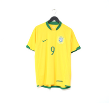 Load image into Gallery viewer, 2006/08 RONALDO #9 Brazil Vintage Nike WC 2006 Home Football Shirt (L)
