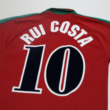 Load image into Gallery viewer, 1996/97 Rui Costa #10 Portugal Vintage Olympic Home Football Shirt (M/L)
