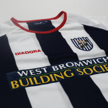 Load image into Gallery viewer, 2003/04 West Brom Vintage Diadora L/S Home Football Shirt (L)5
