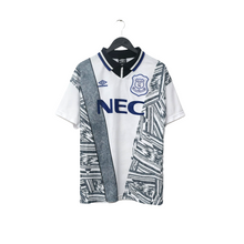 Load image into Gallery viewer, 1994/95 Ferguson #9 Everton Vintage Umbro Away Football Shirt (L)

