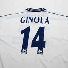 Load image into Gallery viewer, 1997/99 Ginola #14 Tottenham Hotspur Vintage PONY Home Football Shirt (M)8
