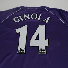 Load image into Gallery viewer, 1998/99 Ginola #14 Tottenham Hotspur Vintage PONY Away Football Shirt (XL)9
