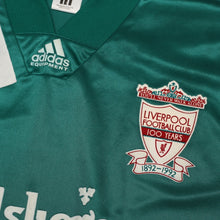 Load image into Gallery viewer, 1992/93 Liverpool Vintage adidas Equipment Away Football Shirt 38/40 (M)7
