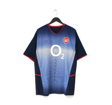 Load image into Gallery viewer, 2002/03 HENRY #14 Arsenal Vintage Nike Away Football Shirt (XL)
