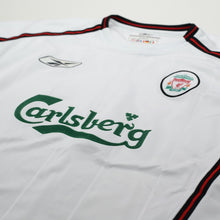 Load image into Gallery viewer, 2003/05 Alonso #14 Vintage Liverpool Reebok Away Football Shirt (M)4
