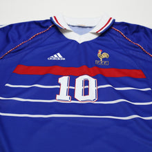 Load image into Gallery viewer, 1998/00 Zidane #10 France Vintage adidas Home Football Shirt (XL) World Cup 983
