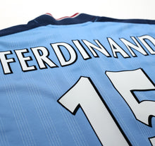 Load image into Gallery viewer, 1997/98 FERDINAND #15 West Ham Vintage PONY Away Football Shirt (XL)
