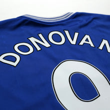 Load image into Gallery viewer, 2009/10 DONOVAN #9 Everton Vintage le coq sportif Home Football Shirt (L)10
