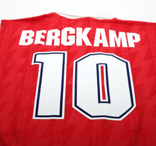 Load image into Gallery viewer, 1994/96 BERGKAMP #10 Arsenal Vintage Nike Home Football Shirt (L)
