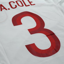 Load image into Gallery viewer, 2012/13 Cole #3 England Vintage Umbro Home Football Shirt (38) 100th Cap BNWT14
