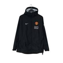 Load image into Gallery viewer, 2009/10 MANCHESTER UNITED Vintage Nike Hooded Football Rain Jacket (M)0
