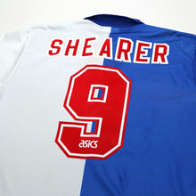 Load image into Gallery viewer, 1994/96 Shearer #9 Blackburn Rovers Vintage ASICS Home Football Shirt (XL)7
