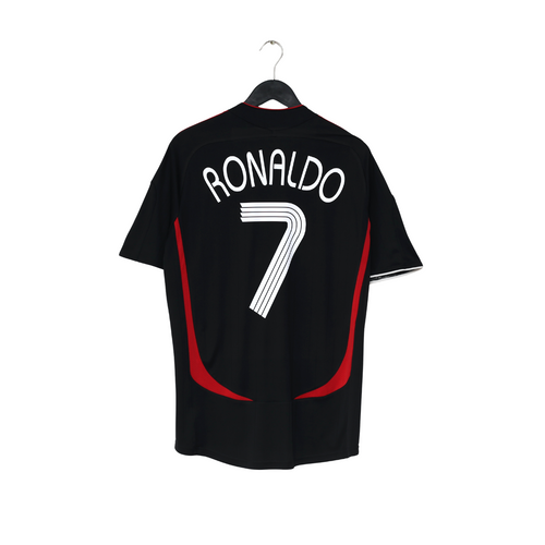 2021/22 RONALDO #7 Manchester United adidas Teamgeist Football Shirt (M)0