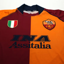 Load image into Gallery viewer, 2001/02 AS Roma Vintage Kappa European Football Shirt (M)3
