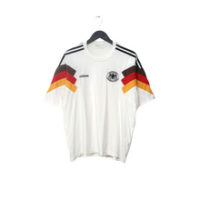 Load image into Gallery viewer, 1992/94 Germany Vintage adidas Home Football Cotton Tee Shirt (L) EURO 92
