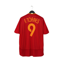 Load image into Gallery viewer, 2006/08 F. Torres #9 Spain Vintage adidas Home Football Shirt (L) World Cup 20060
