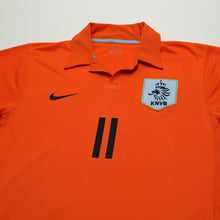 Load image into Gallery viewer, 2006/08 Robben #11 Holland Vintage Nike Home Football Shirt (M) Netherlands0

