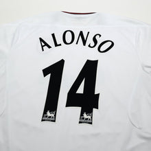 Load image into Gallery viewer, 2003/05 Alonso #14 Vintage Liverpool Reebok Away Football Shirt (M)7
