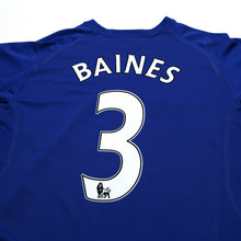 Load image into Gallery viewer, 2010/11 Baines #3 Everton Vintage le coq sportif Home Football Shirt (L)8
