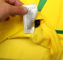 Load image into Gallery viewer, 2002/04 RONALDO #9 Brazil Vintage Nike WC 2002 Home Football Shirt (L)
