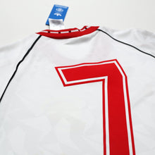 Load image into Gallery viewer, 1991 Robson #7 Manchester United adidas Cup Winners Cup Football Shirt (L) BNWT11
