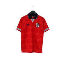 Load image into Gallery viewer, 1990/93 England Retro Umbro Away Football Shirt (S) Italia 900

