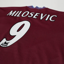 Load image into Gallery viewer, 1997/98 Milosevic #9 Aston Villa Vintage Reebok Home Football Shirt (XL)10
