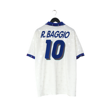 Load image into Gallery viewer, 1994 Baggio #10 Italy Vintage Diadora Away Football Shirt (XXL) USA 940
