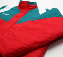 Load image into Gallery viewer, 1992/93 LIVERPOOL Vintage adidas Football Bench Coat Jacket (L) 42/446
