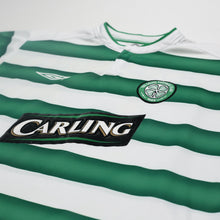 Load image into Gallery viewer, 2003/04 Larsson #7 Celtic Vintage Umbro European Home Football Shirt (L)
