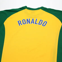 Load image into Gallery viewer, 1998 Ronaldo R9 Brazil Vintage Nike Football Training Shirt (L)7
