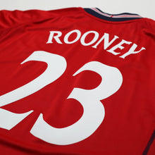 Load image into Gallery viewer, 2002/04 Rooney #23 England Vintage Umbro Away Debut Football Shirt XL Australia10
