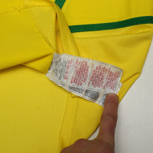 Load image into Gallery viewer, 2002/04 Ronaldo #9 Brazil Vintage Nike Home Football Shirt (S)13
