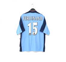 Load image into Gallery viewer, 1997/98 FERDINAND #15 West Ham Vintage PONY Away Football Shirt (XL)
