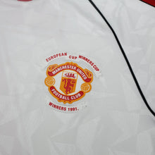 Load image into Gallery viewer, 1991 Robson #7 Manchester United Retro adidas Cup Winners Cup Football Shirt (M)7
