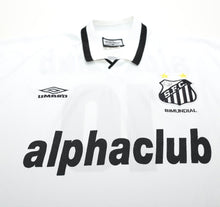 Load image into Gallery viewer, 2000 #10 SANTOS Vintage Umbro Home Football Shirt Jersey (S/M)
