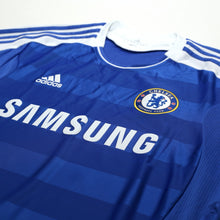 Load image into Gallery viewer, 2011/12 Drogba #11 Chelsea Vintage adidas CL Home Football Shirt (L)4
