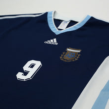 Load image into Gallery viewer, 1998/99 Batistuta #9 Argentina Vintage adidas Away Football Shirt (L) WC 19984
