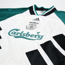 Load image into Gallery viewer, 1993/95 Liverpool Vintage adidas Equipment Away Football Shirt 44/46 (XL)4
